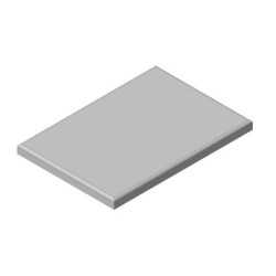 Šamotová deska KV W 2G 66.50.01 (P) 